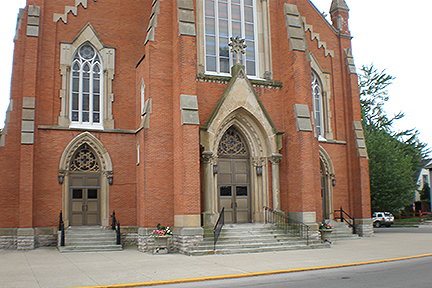 Fremont Church Sandstone North Elevation 1
