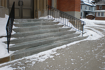 Fremont Church Sandstone North Treads 6