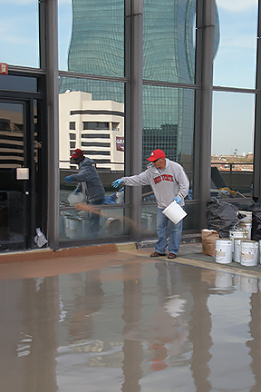 GLCR Edison Deck Restoration color texture finished toledo downtown