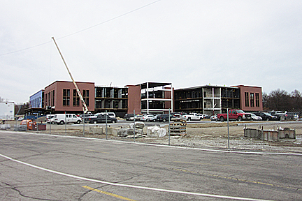 GLCR Health and wellness air barrier building construction front Toledo ohio