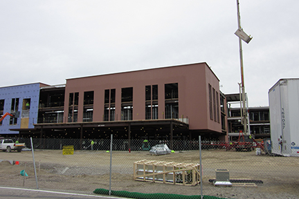 GLCR Health and wellness air barrier construction right wing Toledo ohio
