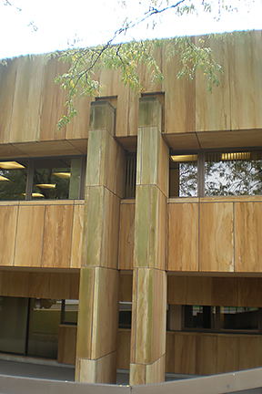 GLCR Sandstone clean medical mutual pillars outside restoration repair