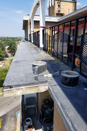 Great Lakes Concrete Restorations roof deck concrete repair