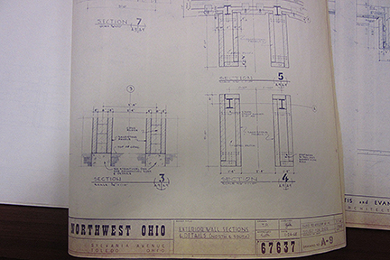 Marathon air barrier blue prints