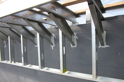 Marathon air barrier bracket view 2