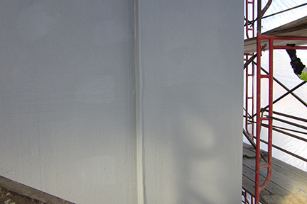 Marathon air barrier wall