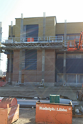Neuroscience partial north wall