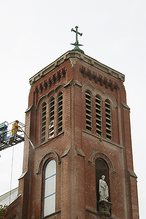 St Joseph Church tower window 9